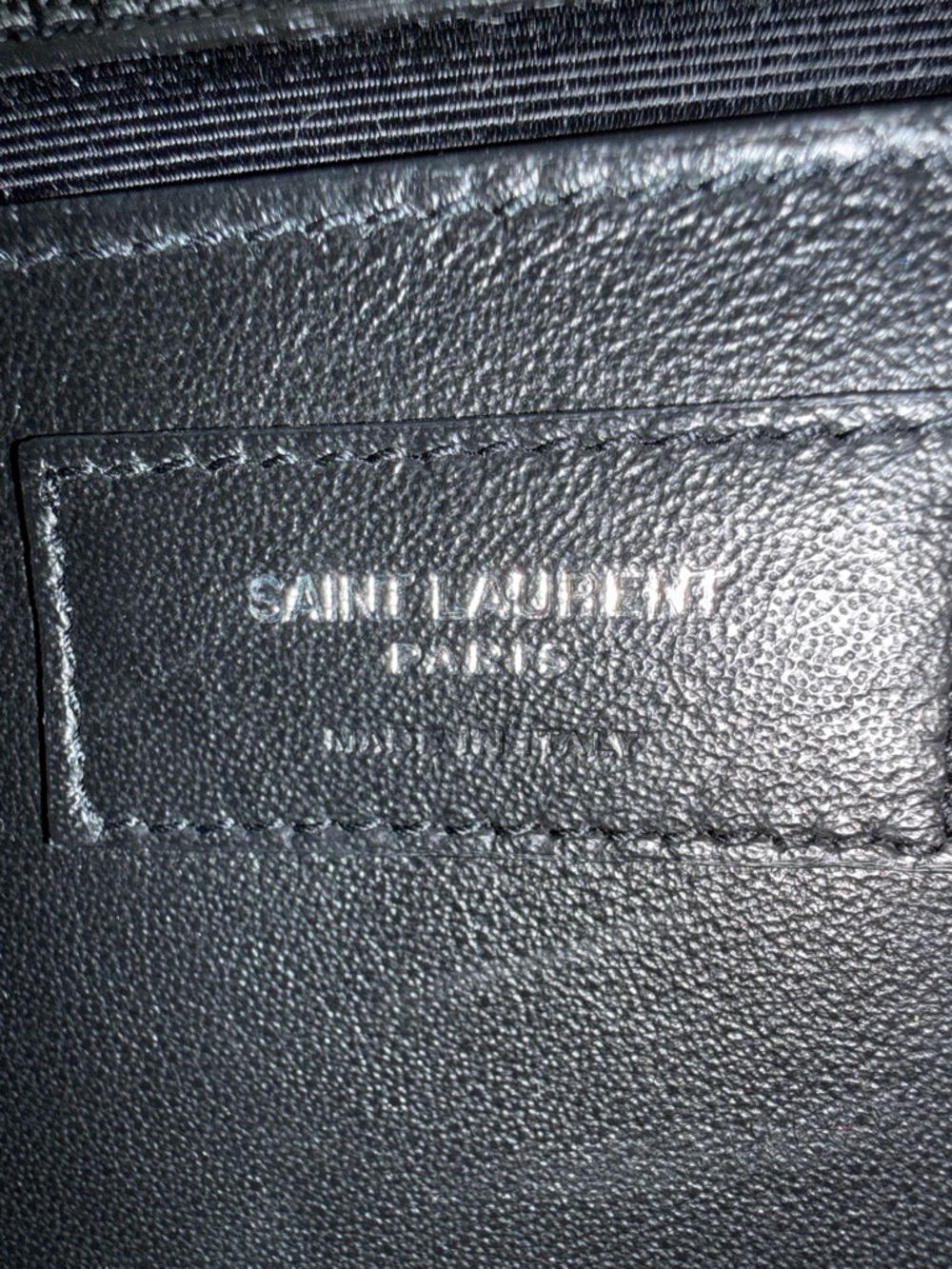 Saint Laurent Kate Black Leather YSL Chain Crossbody Bag - Picture 9 of 13